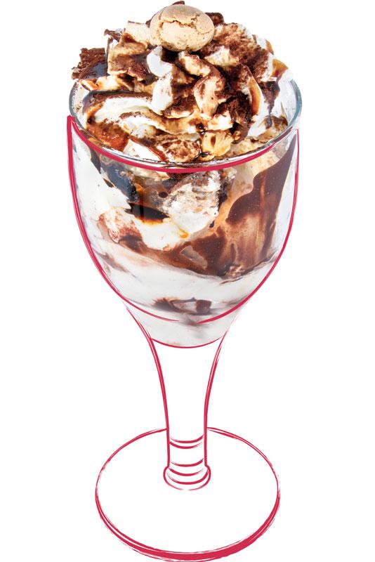 Tiramisu Eisbecher