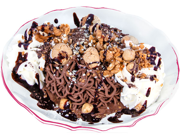Seppia Spaghetti-Eis