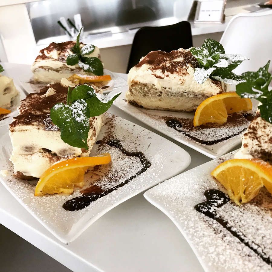 Tiramisu hausgemacht im Eiscafé