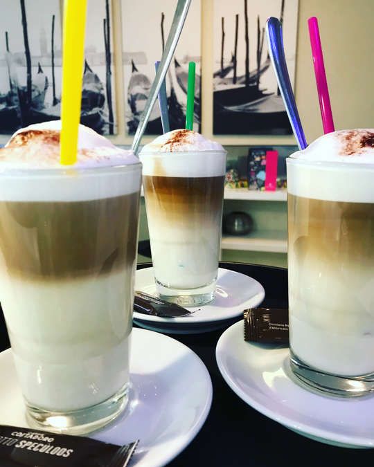 Latte Macchiato im San Marco