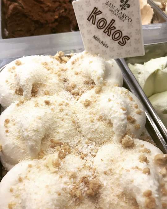 Eis Kokos Eiscafé San Marco