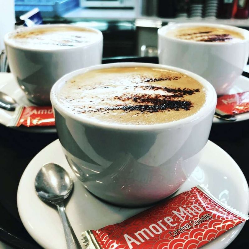 Cappuccino @manuelcafe im San Marco / Rosenheim