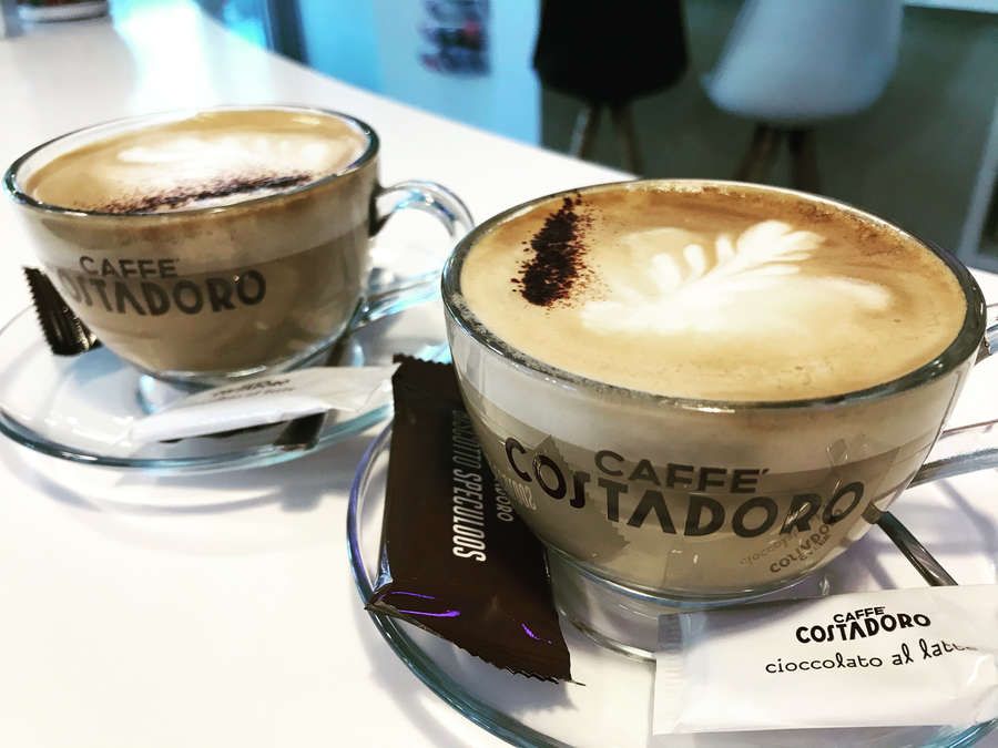 Cappuccino „ Costadoro „ / NEU  im Eiscafé