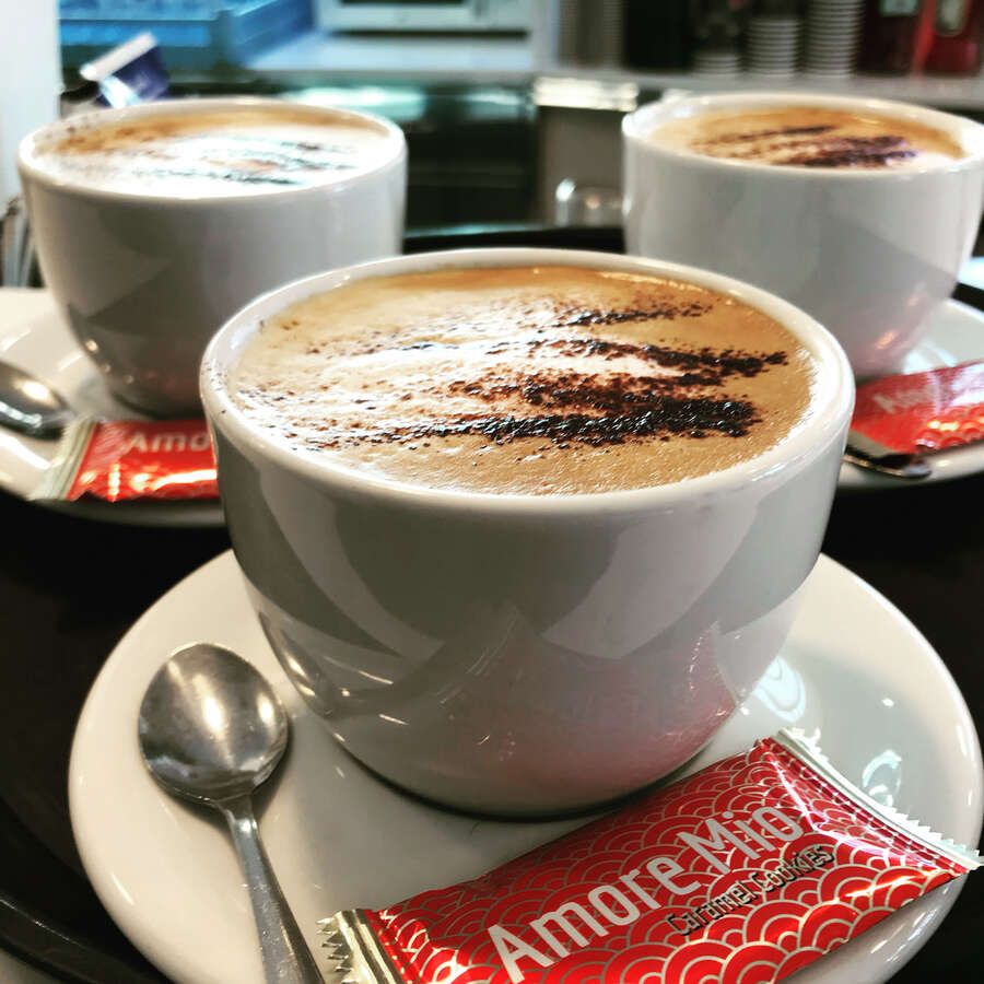 Cappuccino @Costadoro Caffee im Eiscafé San Marco